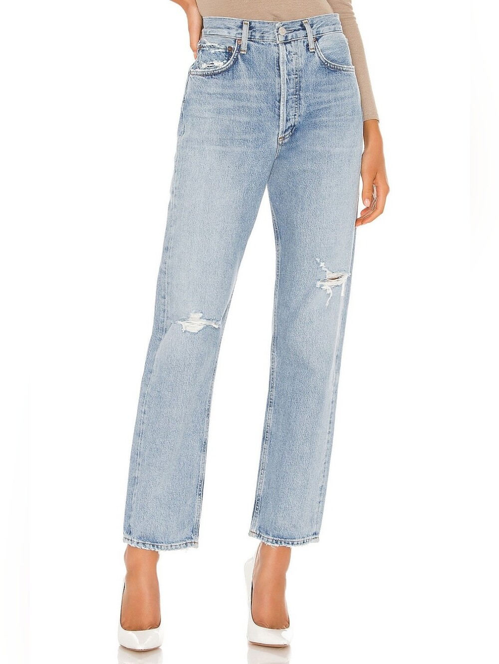 Agolde Jeans 90's Mid Rise Loose Fit size 25 Captured $198